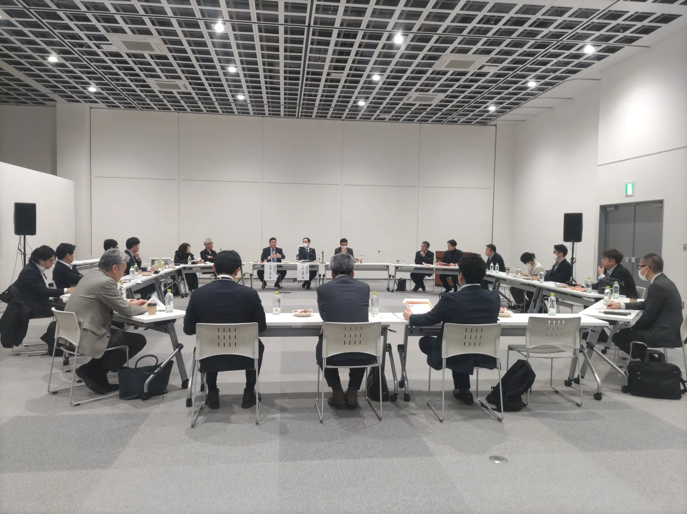 あおもりモノづくり企業交流会の意見交換の様子