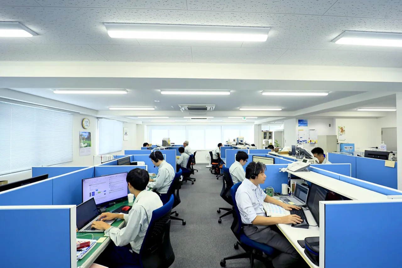 社内の様子