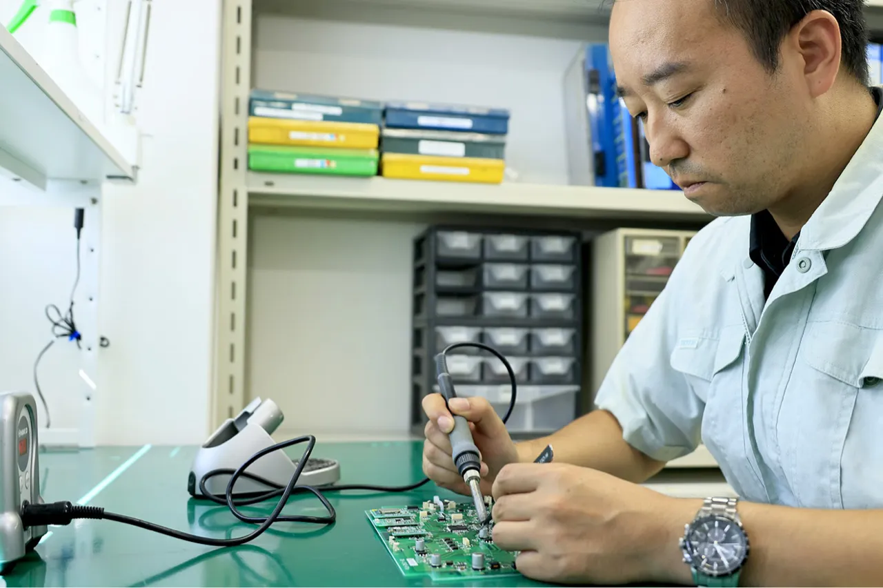 社内の様子