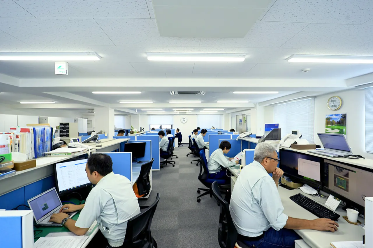 社内の様子