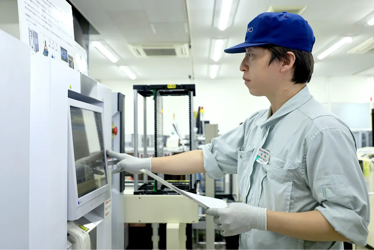 社内の様子